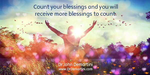 count your blessings